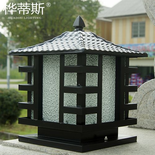柱頭燈戶外圍墻大門柱子院墻燈防水室外歐式花園別墅庭院燈工廠